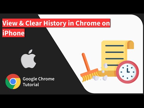 How to View and Clear History in Chrome app on iPhone