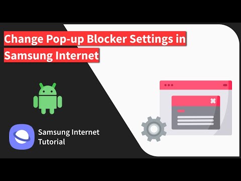 How to Configure the Pop up Blocker in Samsung Internet