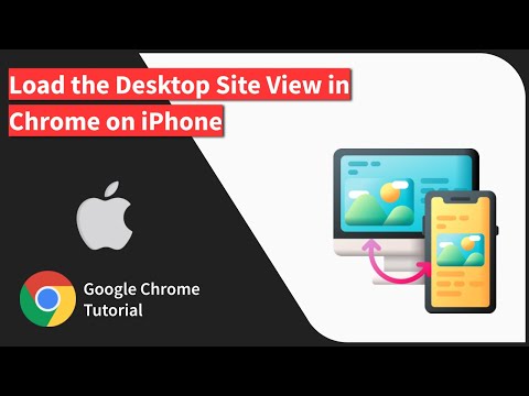 How to View Desktop Site in Chrome app on iPhone