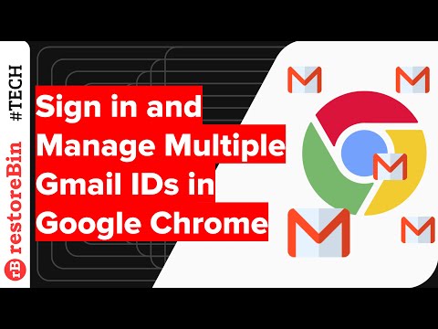 Sign-in with Multiple Google or Gmail Account 📧 in Chrome Browser 💻