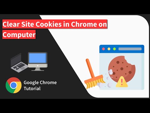 How to Clear Site Cookies in Chrome browser on Computer