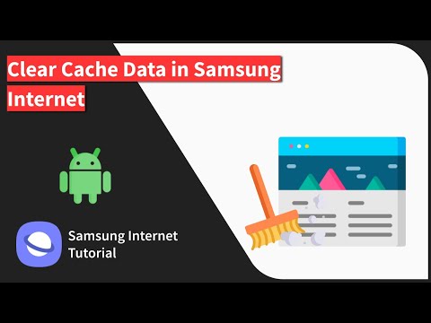 How to View Data Size and Clear a Site Cache in Samsung Internet