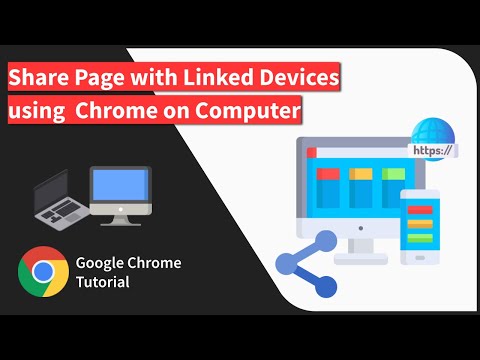 How to Send Links to Connected Device from Chrome browser on Computer