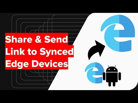 How to Send link to Computer PC from Edge Android?