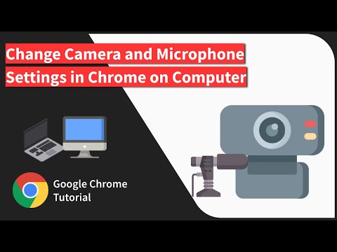 How to Change Camera and Microphone Permissions to Site in Chrome browser on Computer