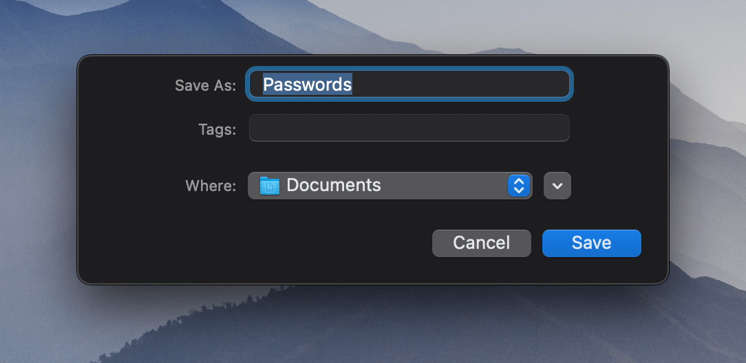 Export Passwords from Safari on Mac