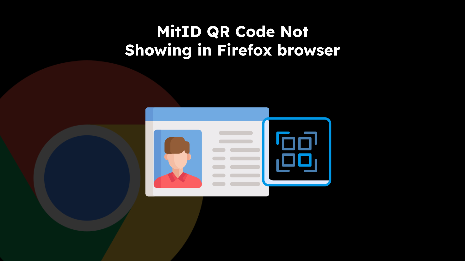 MitID QR Code Not Showing in Firefox browser