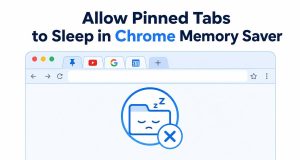 Allow Pinned Tabs to Sleep in Chrome Memory Saver