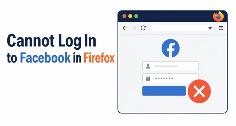 Cannot Log In to Facebook in Firefox