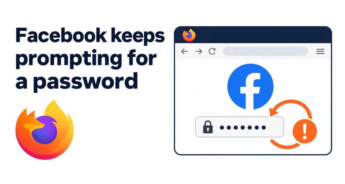 Facebook keeps prompting for a password change in Firefox