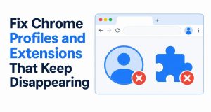 Fix Chrome Profiles and Extensions That Keep Disappearing
