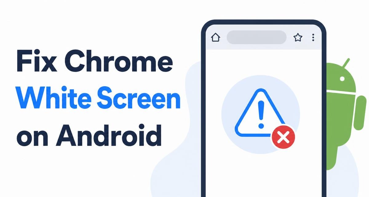 Fix Chrome Showing a White Screen on Android