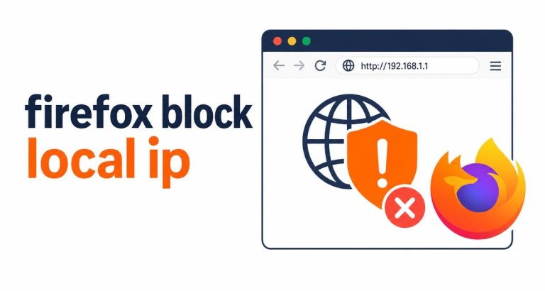 Fix Firefox Blocking Access to Local IP Addresses