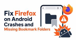 Fix Firefox on Android Crashes and Missing Bookmark Folders