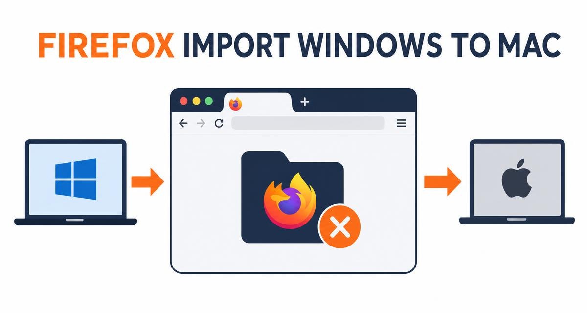 Fix Incomplete Firefox Profile Import from Windows to Mac