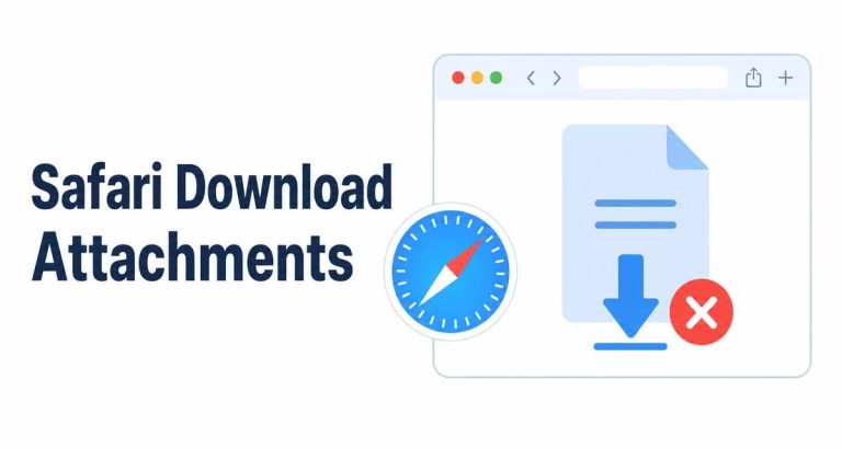 Fix Safari Failing to Download Email Attachments