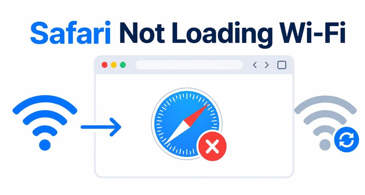 Fix Safari Not Loading Pages After a Wi-Fi Switch on Mac