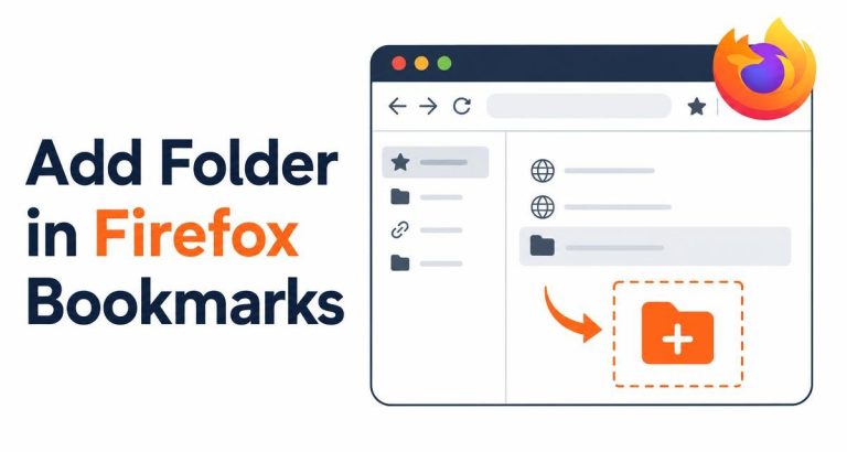 How to Add New Folders in Firefox Bookmarks