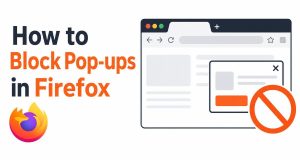 How to Block Pop-ups in Firefox on a Computer