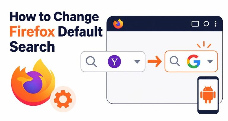How to Change Firefox Default Search Engine to Google