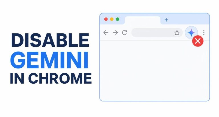 How to Disable Gemini in Chrome and Remove the Button