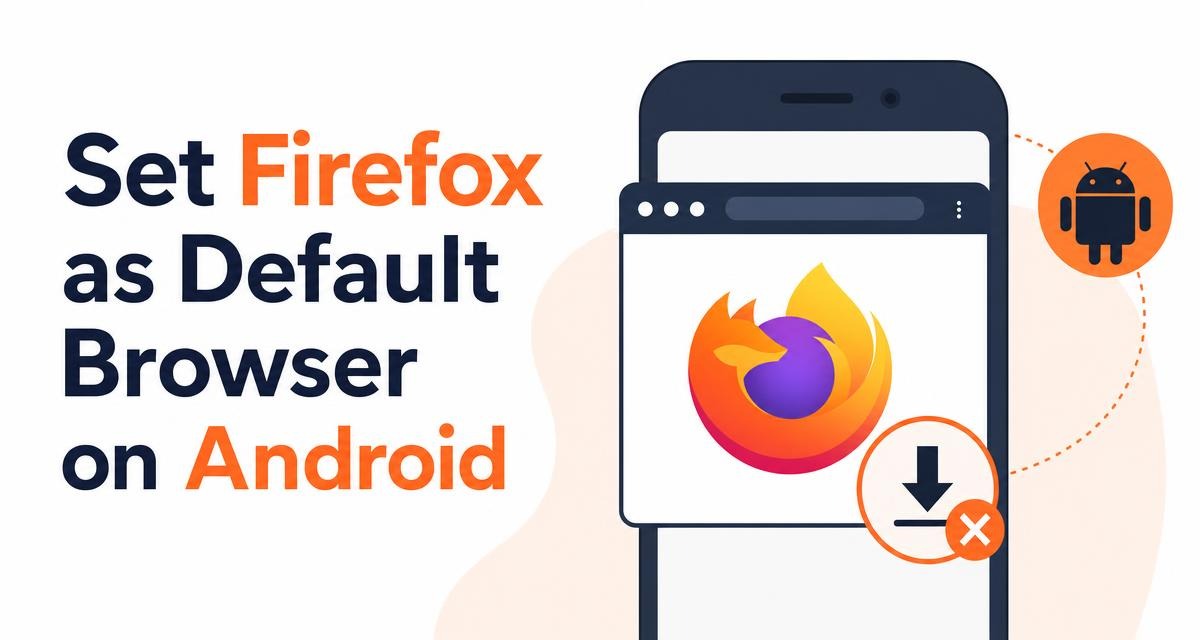 How to Set Firefox as Default Browser on Android