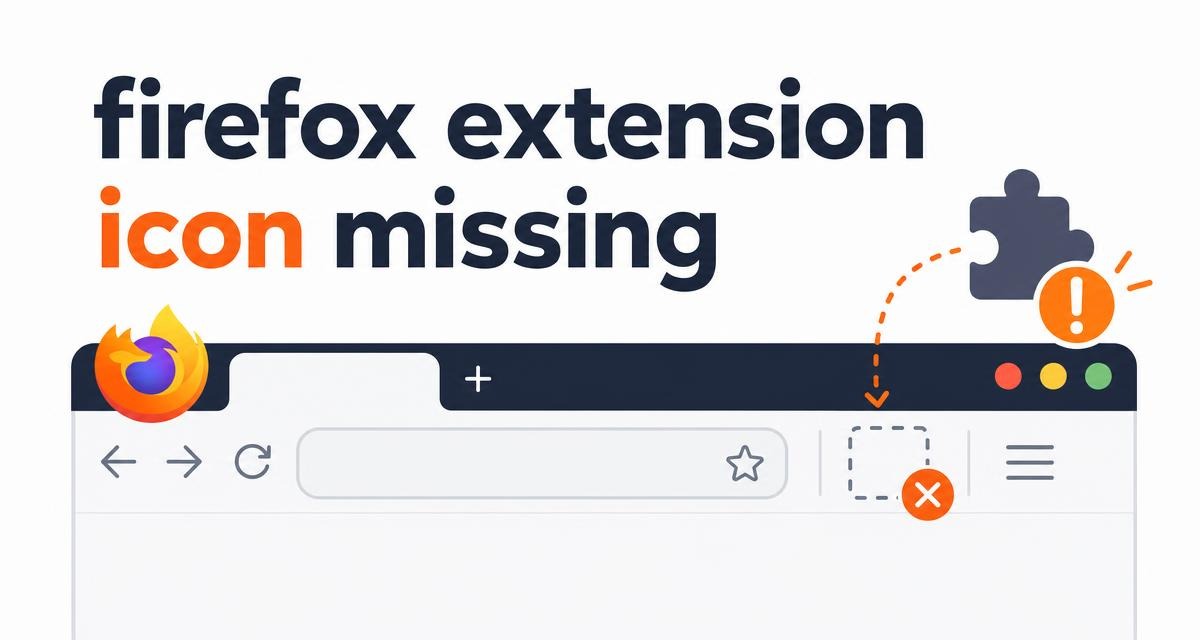 Show or Pin Extension Icons in the Firefox Toolbar