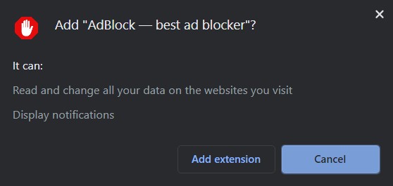 AdBlock Add Extension