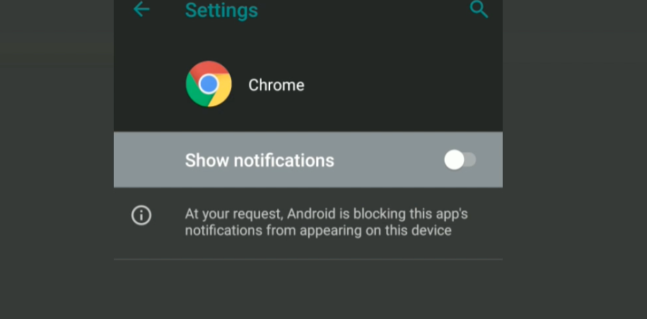 how to change notifications in chrome