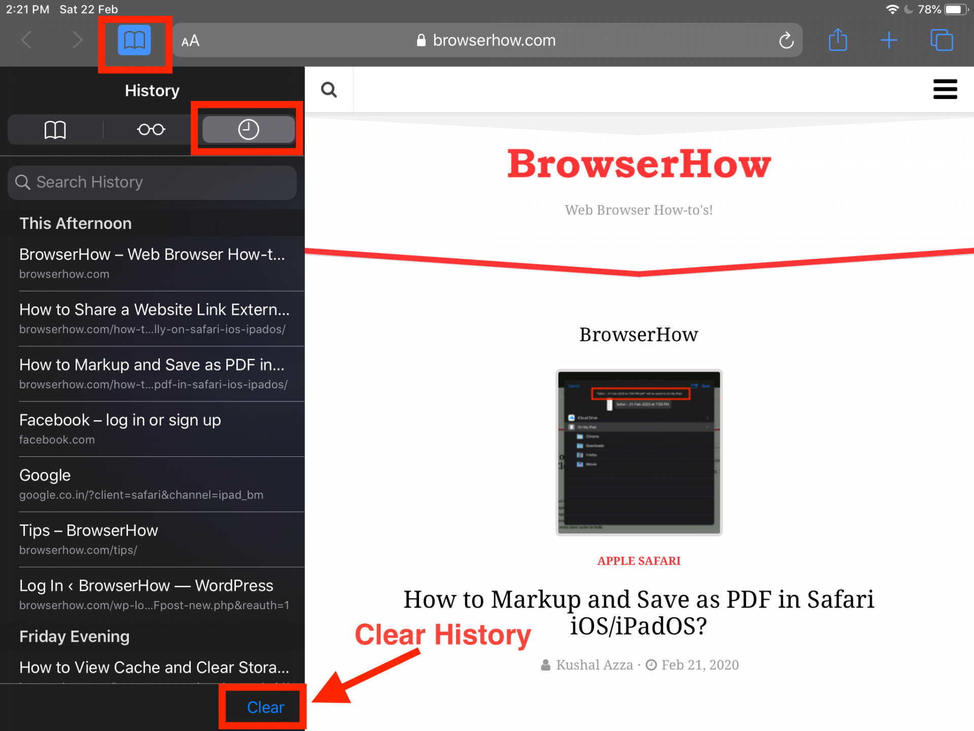 How to Clear Cookies, Cache, and History in Safari on iPhone