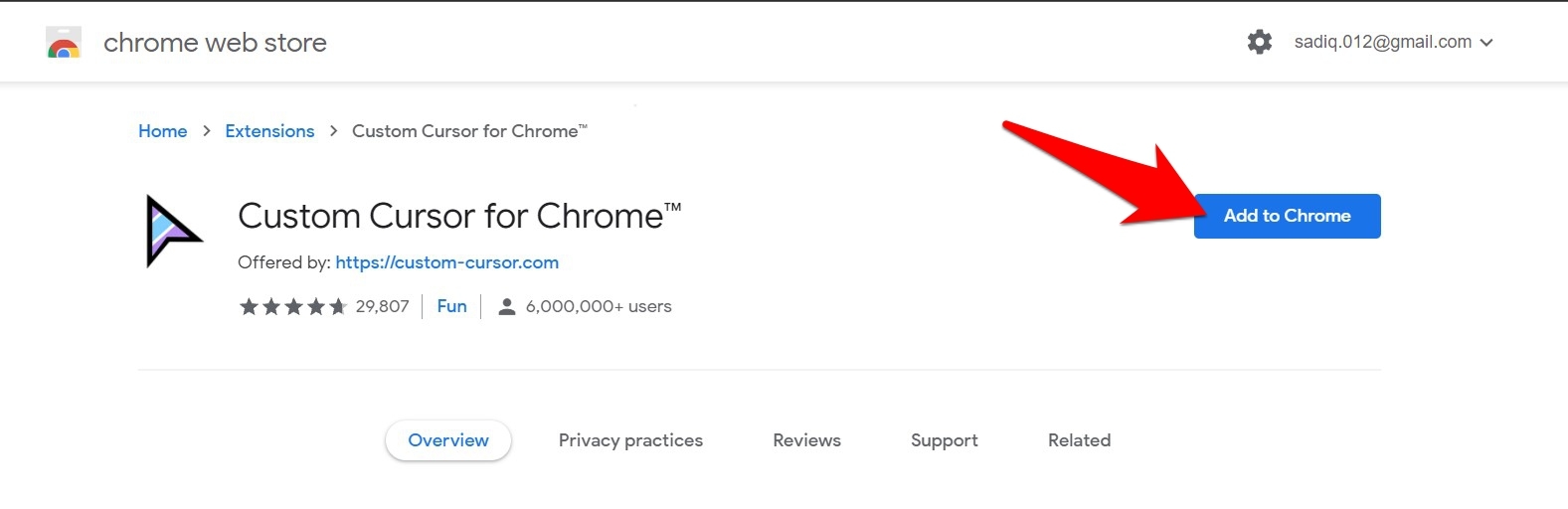 How to add custom cursor for google chrome! 