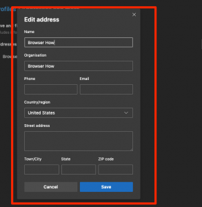 Saved Address How to Add, Edit, and Manage Saved Addresses in Edge on the PC