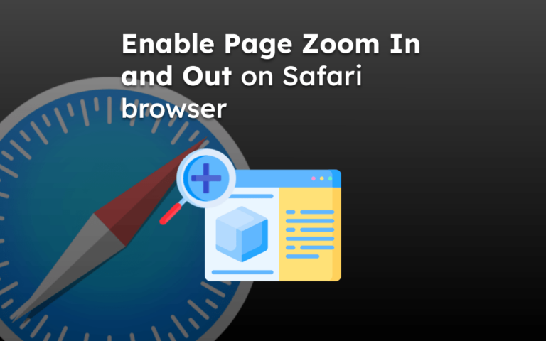 safari zoom ios