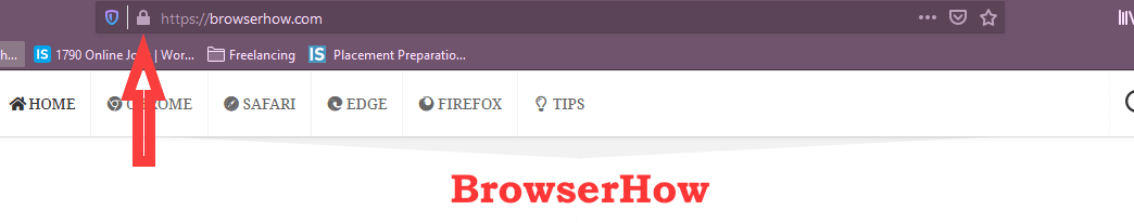Firefox Padlock icon for creating desktop shortcut