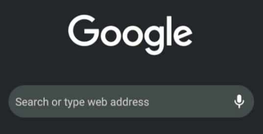 Google Chrome Android Search Bar
