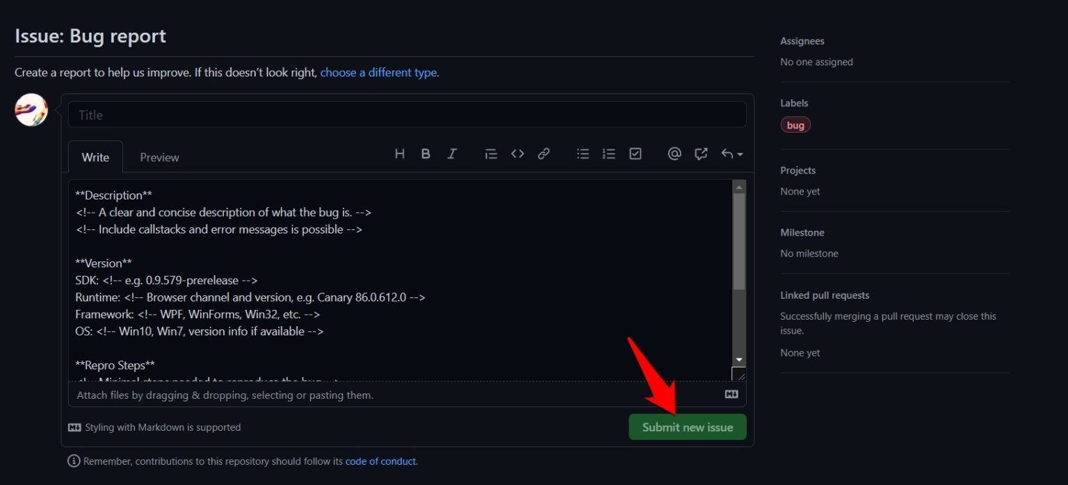 How to Report Bug and Feature Requests to Edge Developers