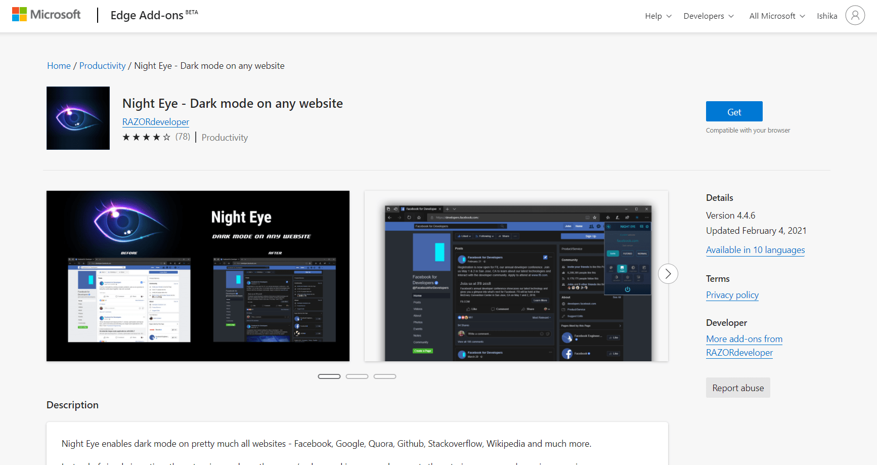 Расширения для браузера edge. Расширения Edge. Dark Mode Edge расширение. Microsoft Edge Extensions. Надежные сайты Edge.