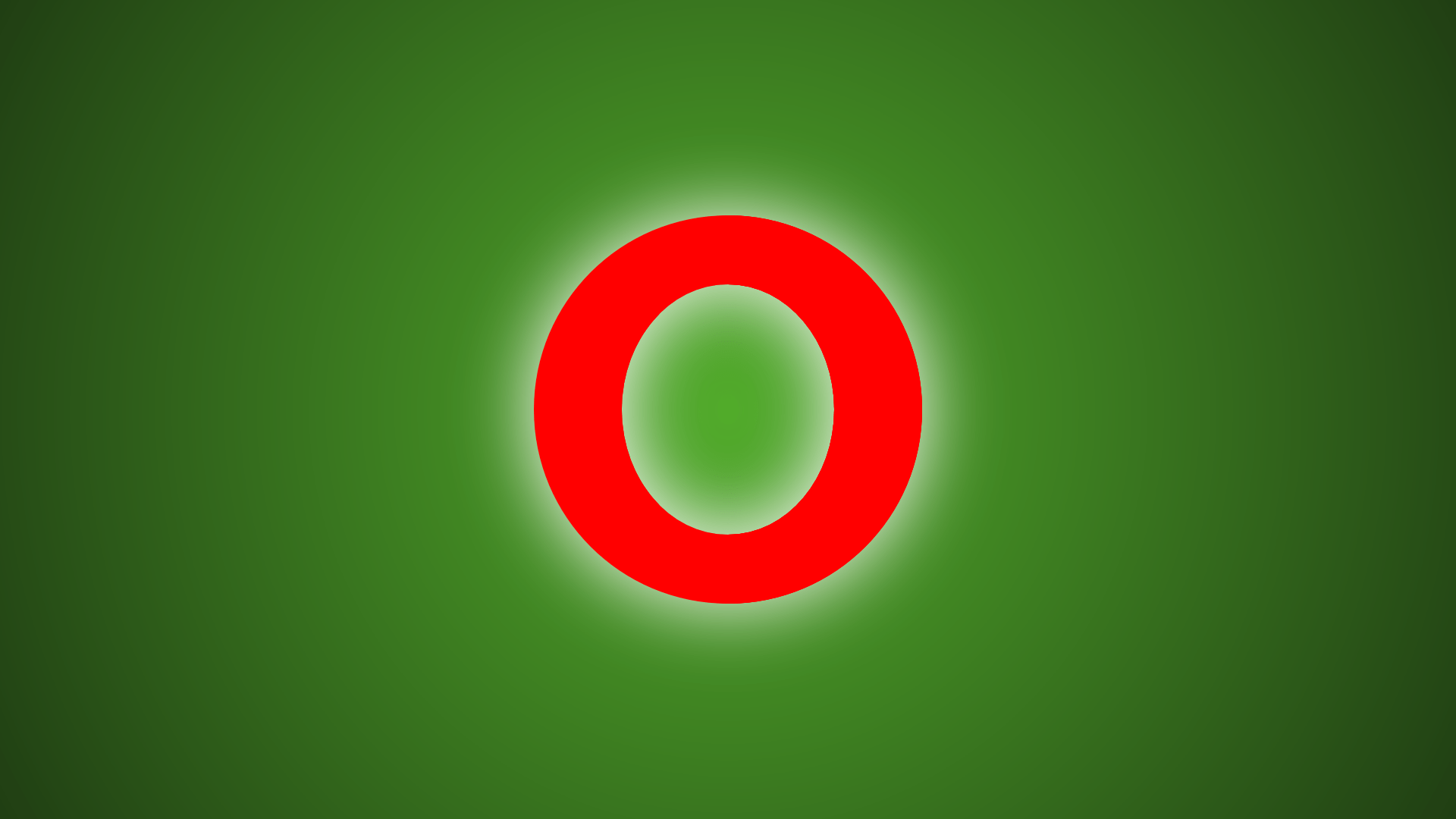 Opera Logo with Green Gradient background