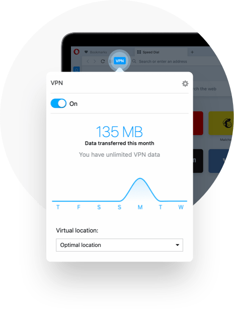 Opera Private VPN for Free