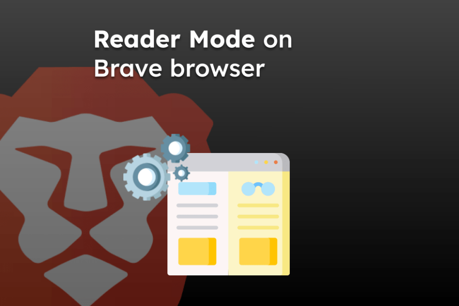 Reader Mode on Brave browser