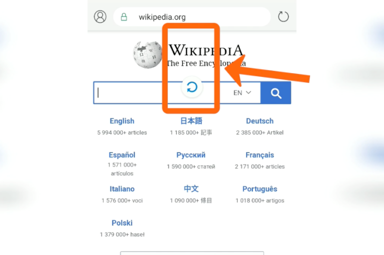 How to Hard Refresh and Reload a Page in Edge on Android