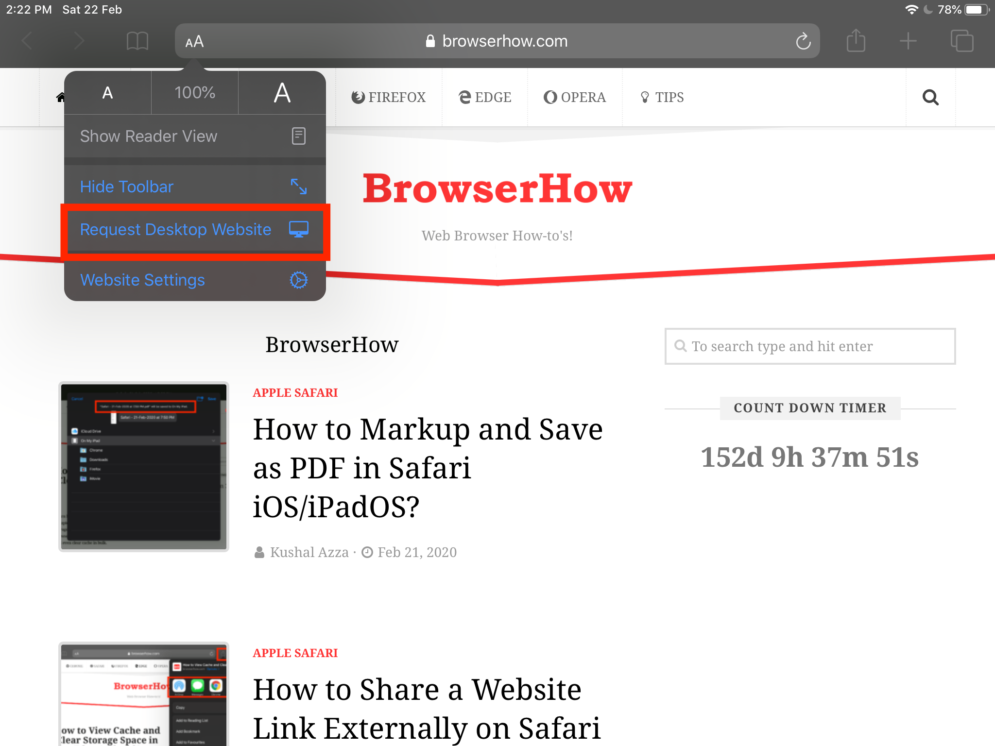 How To Request Desktop Site On iPhone (Safari & Google Chrome) 