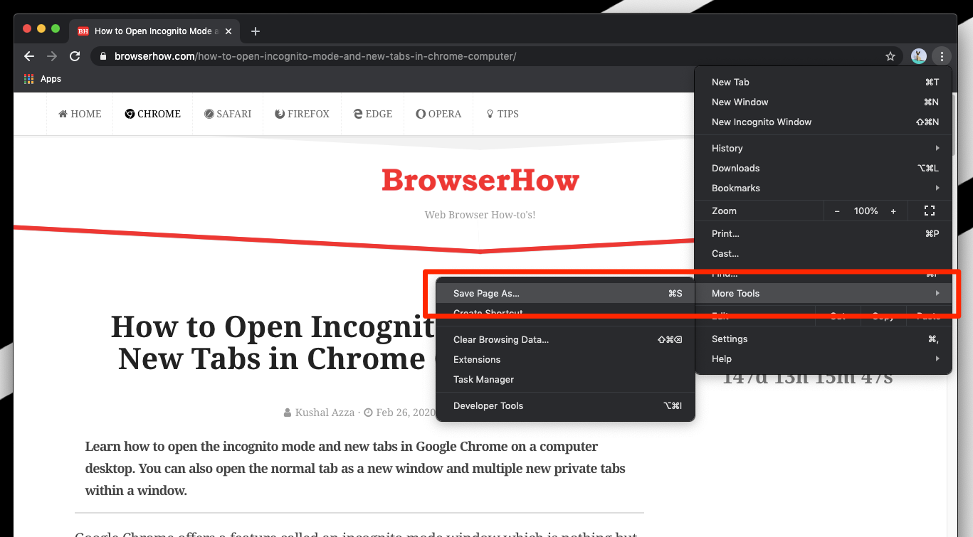 How To Download Pages For Offline Access In Chrome Computer