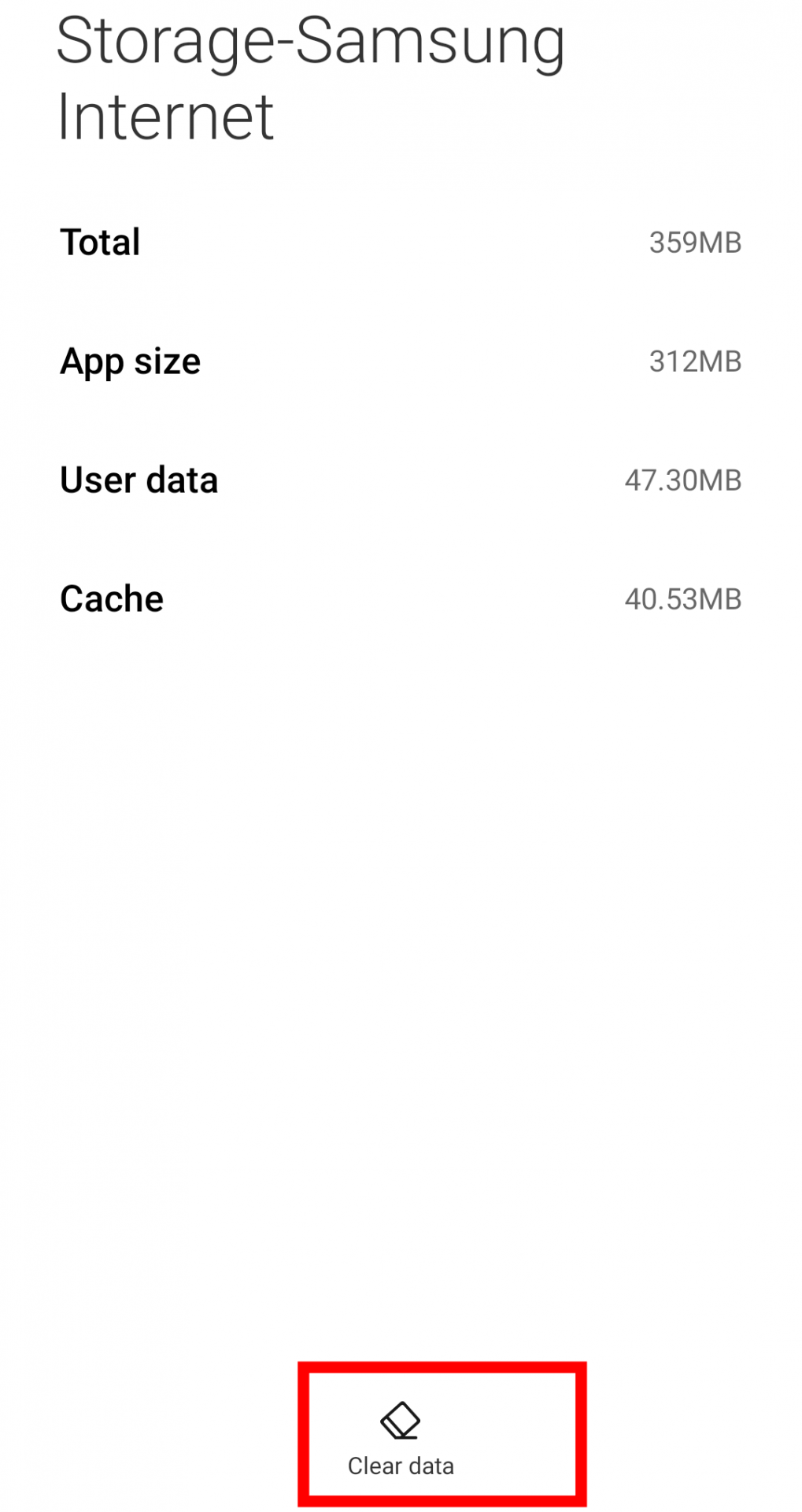 How to Hard Refresh and Reload a Web Page in Samsung Internet using phone settings