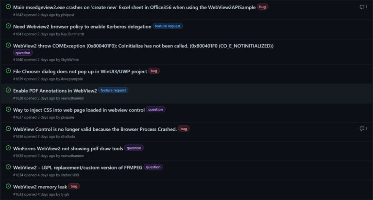 How to Report Bug and Feature Requests to Edge Developers