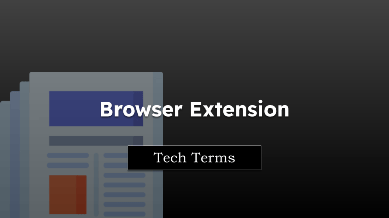 Tech Terms Browser Extension
