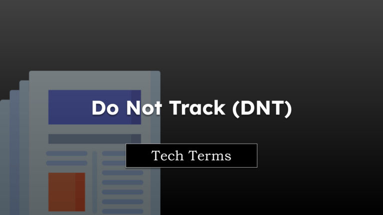 Tech Terms Do Not Track