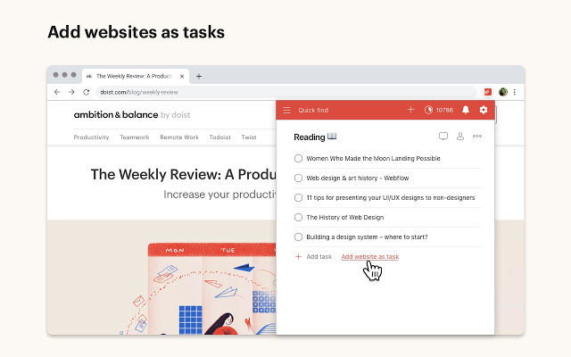 Todoist Task Manager Extension