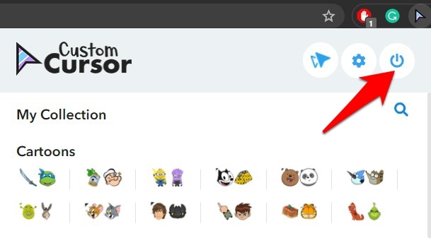 Custom Cursor for Chrome™ - Trocador de Cursor