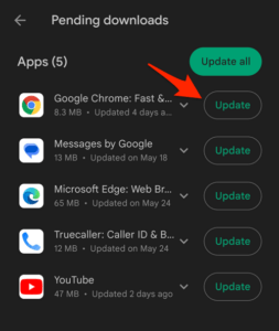Fix Chrome Showing a White Screen on Android